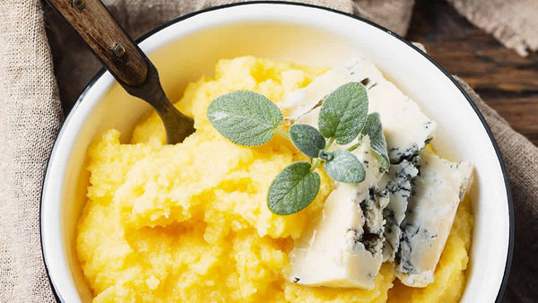 Polenta with Cheese Main Course Recipe