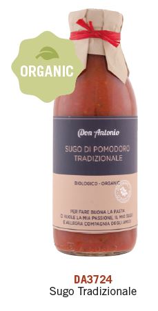 Don Antonio Organic Sugo Tradizionale - Organic Traditional Sauce 500g