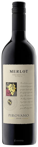 merlot pirovano vino wine rosso red