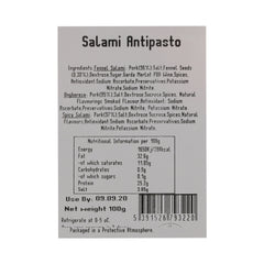 Guastalla Italian Antipasto Salame Mix 100g Sliced