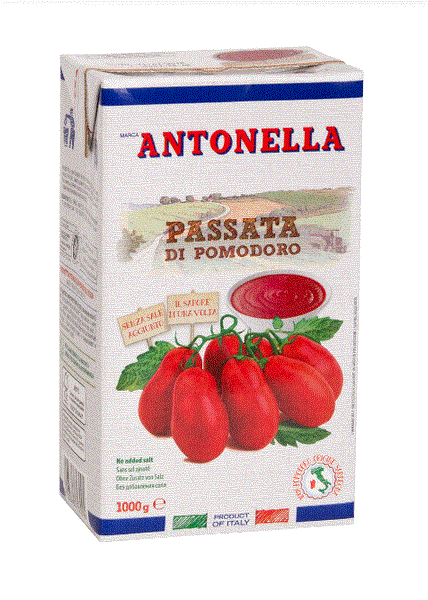 tetrabrick passata antonella sauce pasta italy